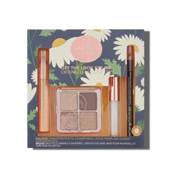 RACHEL COUTURE - NWT - "Get The Love" Kit in Natural. Eye Shadow Palette & More - Picture 3 of 9